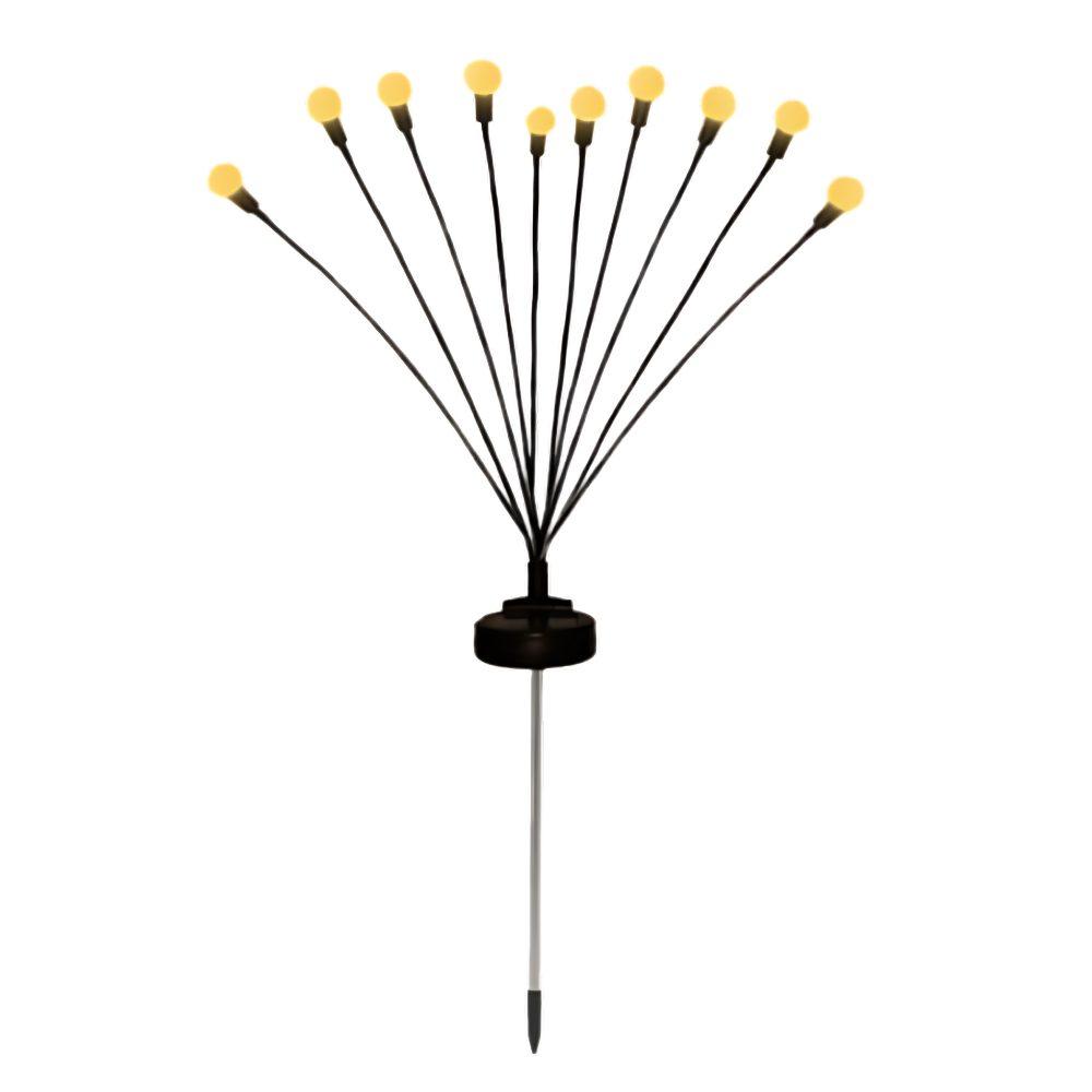 Automatic Waterproof Outdoor Led Solar Lights -Warm White - Ozerty