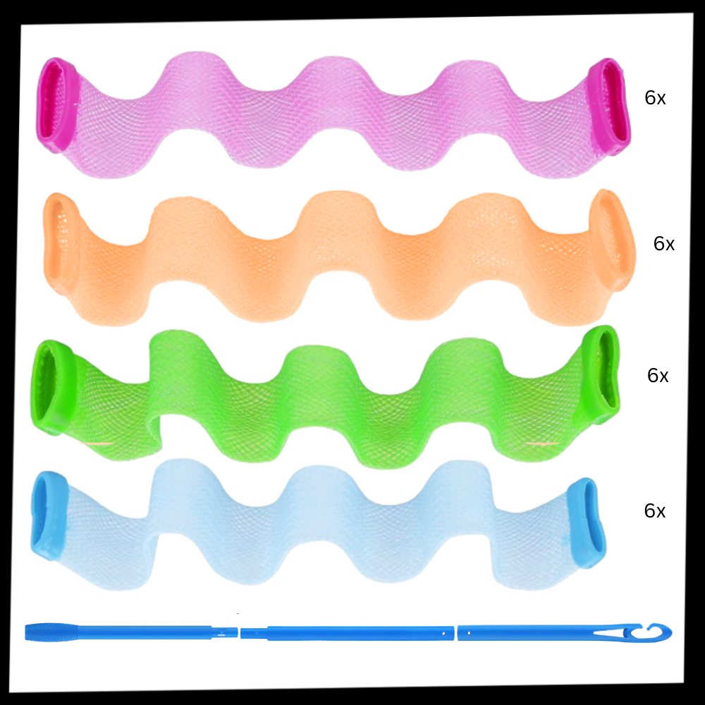 Twist & Glide Magic Curlers - Ozerty